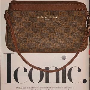 🤎🤎 Karl Lagerfeld ⓀⓁ Paris  Wristlet 🤎🤎